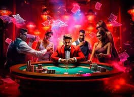 cv55 Live Baccarat ဇယားနှင့် ကစားသမားများ ချိတ်ဆက်နေသောမြင်ကွင်း